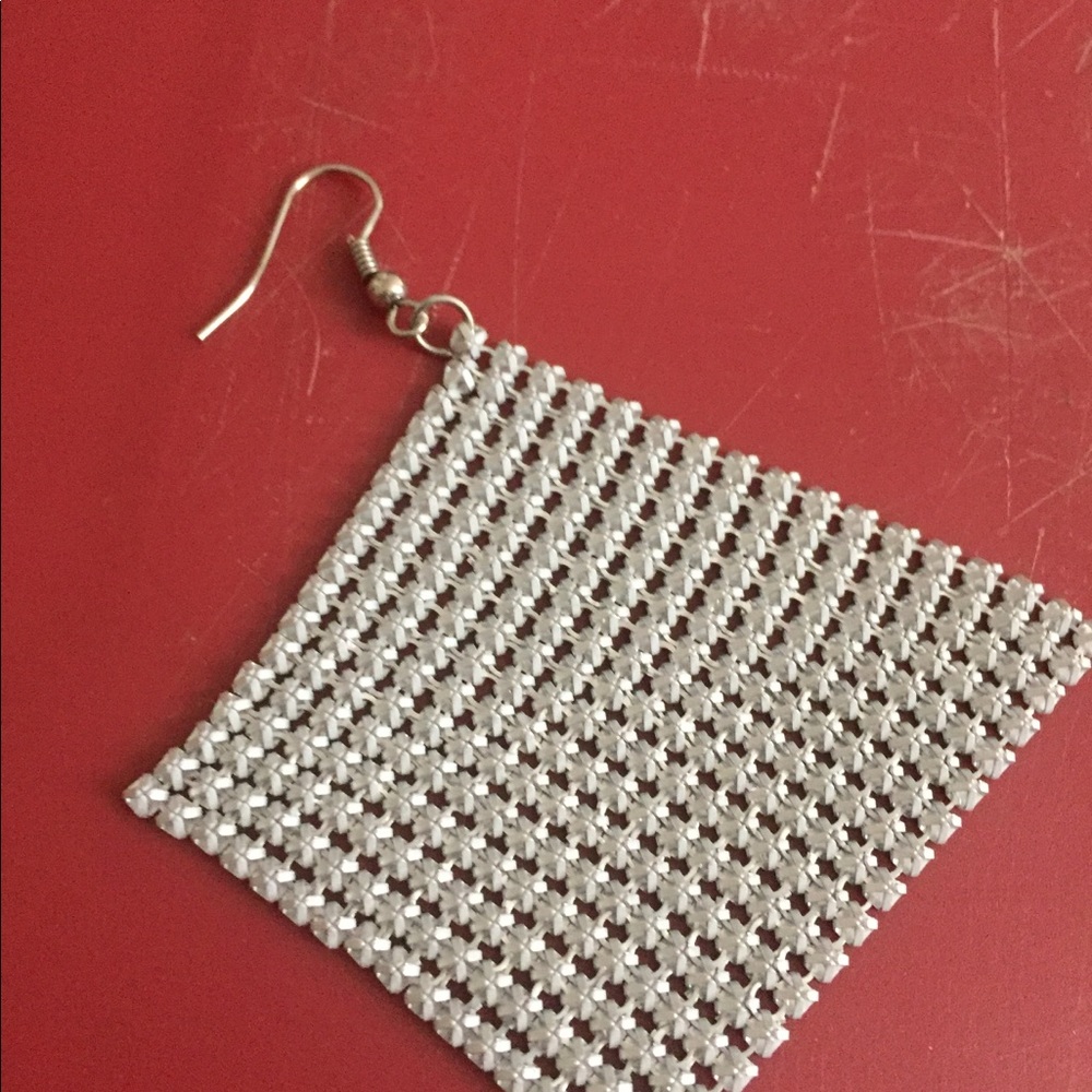 π¦ Zebra Dangle Earrings - Picture 4 of 6